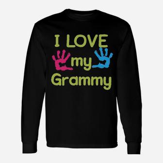 I Love My Grammy Unisex Long Sleeve | Crazezy UK