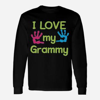 I Love My Grammy Unisex Long Sleeve | Crazezy CA
