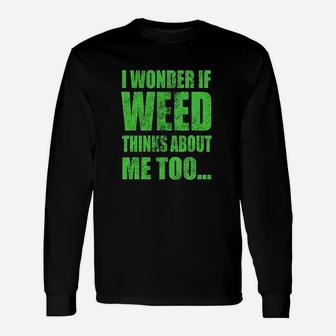 I Wonder If Wee Thinks About Me Too Unisex Long Sleeve | Crazezy CA