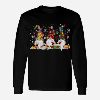 I'm Dreaming Of A Wine Christmas T-Shirt Gnome Xmas Drinking Sweatshirt Unisex Long Sleeve | Crazezy UK