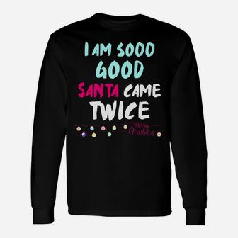 Inappropriate Christmas Shirt For Women - Funny Xmas Party Sweatshirt Unisex Long Sleeve | Crazezy UK