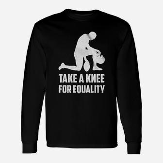 Indica Plateau Players Take The Knee For Equality Unisex Long Sleeve | Crazezy DE