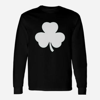 Irish Clover Tfour Leaf Drunk Beer St Patrick Long Sleeve T-Shirt - Thegiftio UK
