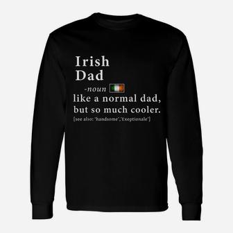 Irish Dad Definition Long Sleeve T-Shirt - Thegiftio UK