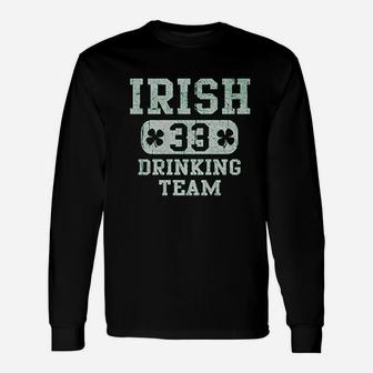 Irish Drinking Team Irish Patty Long Sleeve T-Shirt - Thegiftio