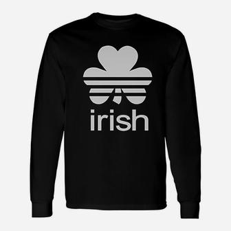 Irish Shamrock St Patrick's Day Clover Long Sleeve T-Shirt - Thegiftio UK