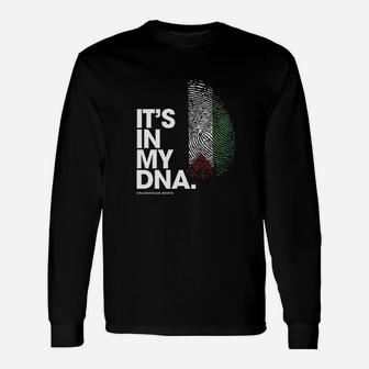It Is In My Dna Flag Unisex Long Sleeve | Crazezy