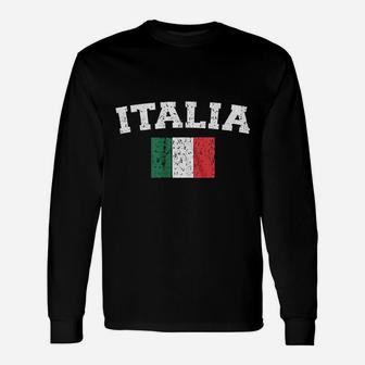 Italia Flag Unisex Long Sleeve | Crazezy
