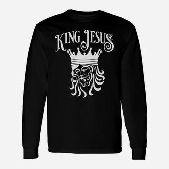 Jesus Is King Happy Birthday Merry Christmas Unisex Long Sleeve | Crazezy CA