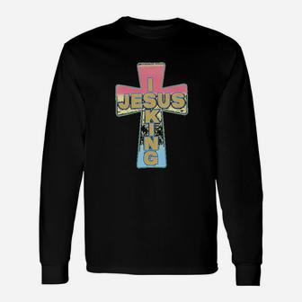 Jesus Is King Unisex Long Sleeve | Crazezy CA
