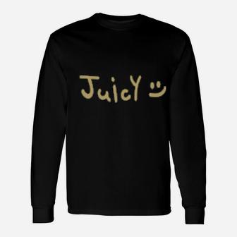 Juicy Fruit Snacks Face Reveal Long Sleeve T-Shirt - Monsterry