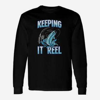 Keeping It Reel Fishing Unisex Long Sleeve | Crazezy AU