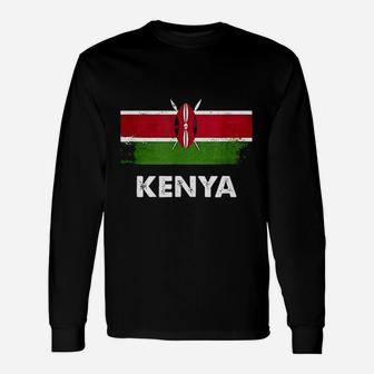 Kenya Flag Unisex Long Sleeve | Crazezy