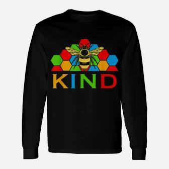 Be Kind Autism Awareness Puzzle Autistic Child Cute Long Sleeve T-Shirt - Monsterry UK