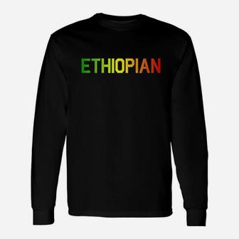 Kings Of Ny Ethiopian Colors Ethiopia Unisex Long Sleeve | Crazezy DE