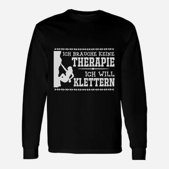 Klettern Statt Therapie Langarmshirts - Seseable