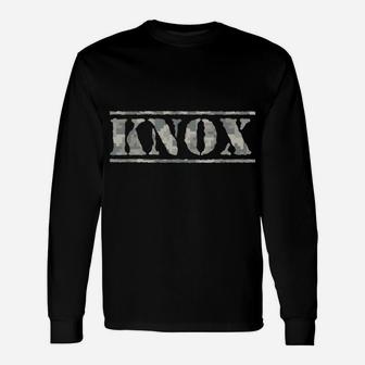 Knox Camo Shirt For Knoxville Tennessee Pride Unisex Long Sleeve | Crazezy AU