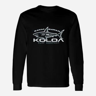 Koloa Surf Great White Shark Unisex Long Sleeve | Crazezy AU