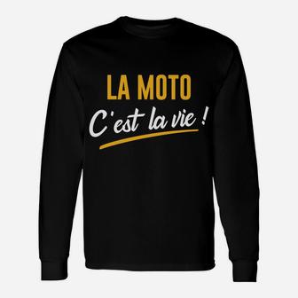 La Moto C'est La Vie Long Sleeve T-Shirt - Thegiftio UK