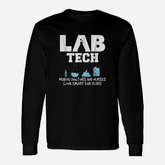 Lab Tech Laboratory Technician Unisex Long Sleeve | Crazezy UK