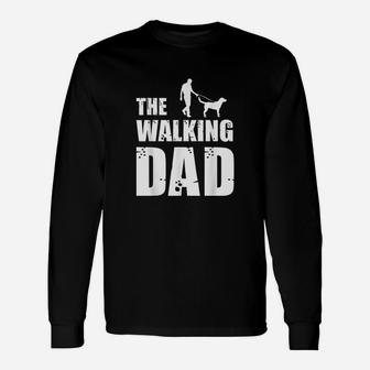 Labrador Owner Labs Dog Daddy Animal Lover The Walking Dad Unisex Long Sleeve | Crazezy