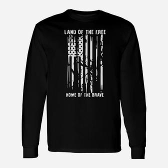 Land Of The Free Long Sleeve T-Shirt - Monsterry DE