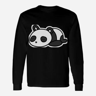 Lazy Panda The Struggle Is Real Unisex Long Sleeve | Crazezy