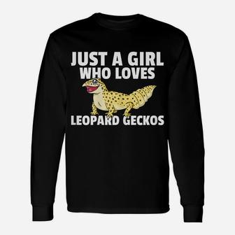 Leopard Gecko Gift For Lizard Reptile Lover Unisex Long Sleeve | Crazezy