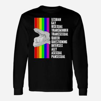Lesbian Gay Long Sleeve T-Shirt - Monsterry DE