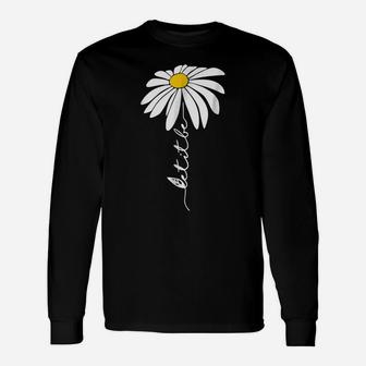 Let It Be Daisy Flower | Hippie Flower Gifts Unisex Long Sleeve | Crazezy DE
