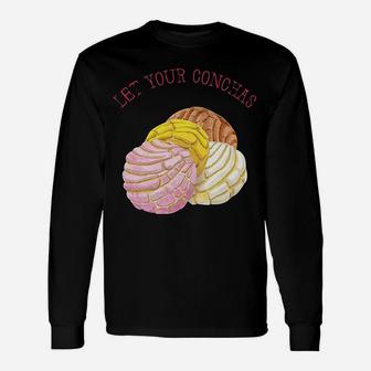 Let Your Conchas Be Your Guide Mexican Unisex Long Sleeve | Crazezy