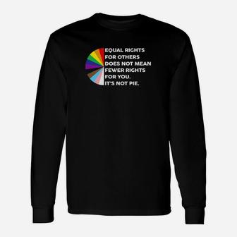 Lgbt Equal Right Long Sleeve T-Shirt - Monsterry