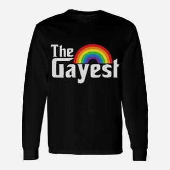 Lgbt The Gayest Long Sleeve T-Shirt - Monsterry AU