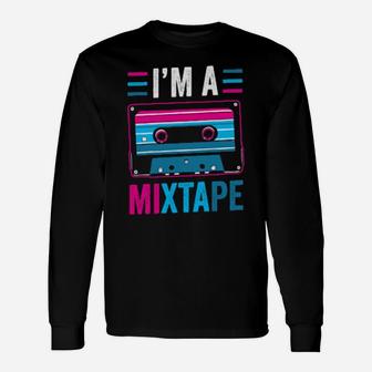 Lgbt Mixtape Vintage Retro Cassette Pride Long Sleeve T-Shirt - Monsterry CA