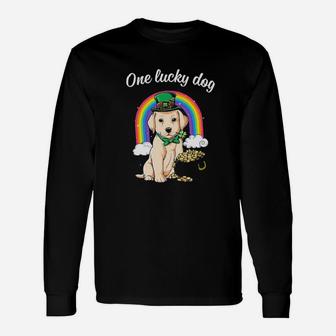 Lgbt One Lucky Dog Long Sleeve T-Shirt - Monsterry