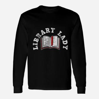 Library Lady Long Sleeve T-Shirt - Thegiftio UK