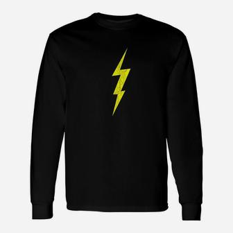 Lightning Bolt Electrical Storm Long Sleeve T-Shirt - Thegiftio UK