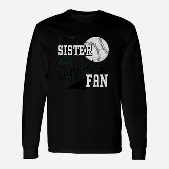 Little Sister And Biggest Fan Unisex Long Sleeve | Crazezy CA