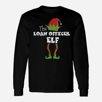 Loan Officer Xmas Pajama Long Sleeve T-Shirt - Monsterry DE