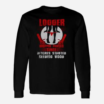 Logger Blogger Logger Long Sleeve T-Shirt - Thegiftio UK