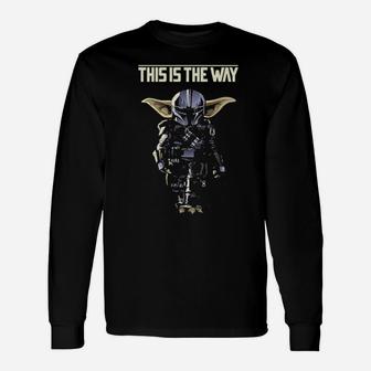This Is The Way Long Sleeve T-Shirt - Monsterry