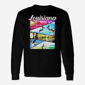 The Louisiana Long Sleeve T-Shirt - Monsterry