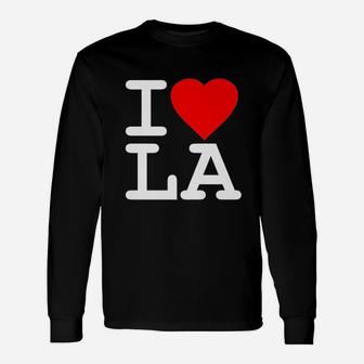 I Love La Los Angeles Long Sleeve T-Shirt - Thegiftio UK