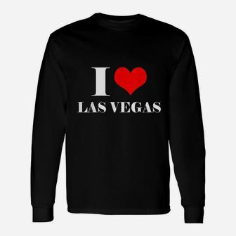 I Love Las Vegas I Heart Las Vegas Long Sleeve T-Shirt - Thegiftio UK