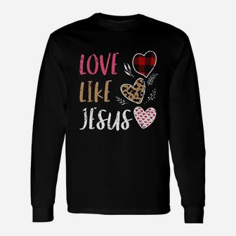 Love Like Jesus Unisex Long Sleeve | Crazezy