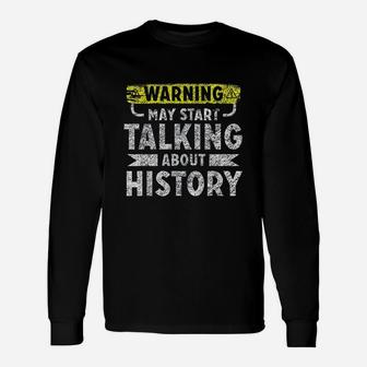 I Love History History Lover Long Sleeve T-Shirt - Thegiftio UK