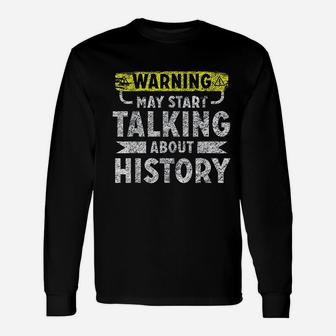 I Love History History Lover Long Sleeve T-Shirt - Thegiftio UK
