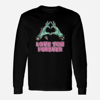Love You Forever Heart Unisex Long Sleeve | Crazezy AU