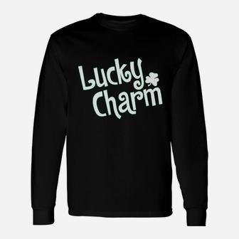 Lucky Charm St Patricks Day Long Sleeve T-Shirt - Thegiftio UK