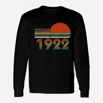Made In 1922 Unisex Long Sleeve | Crazezy AU